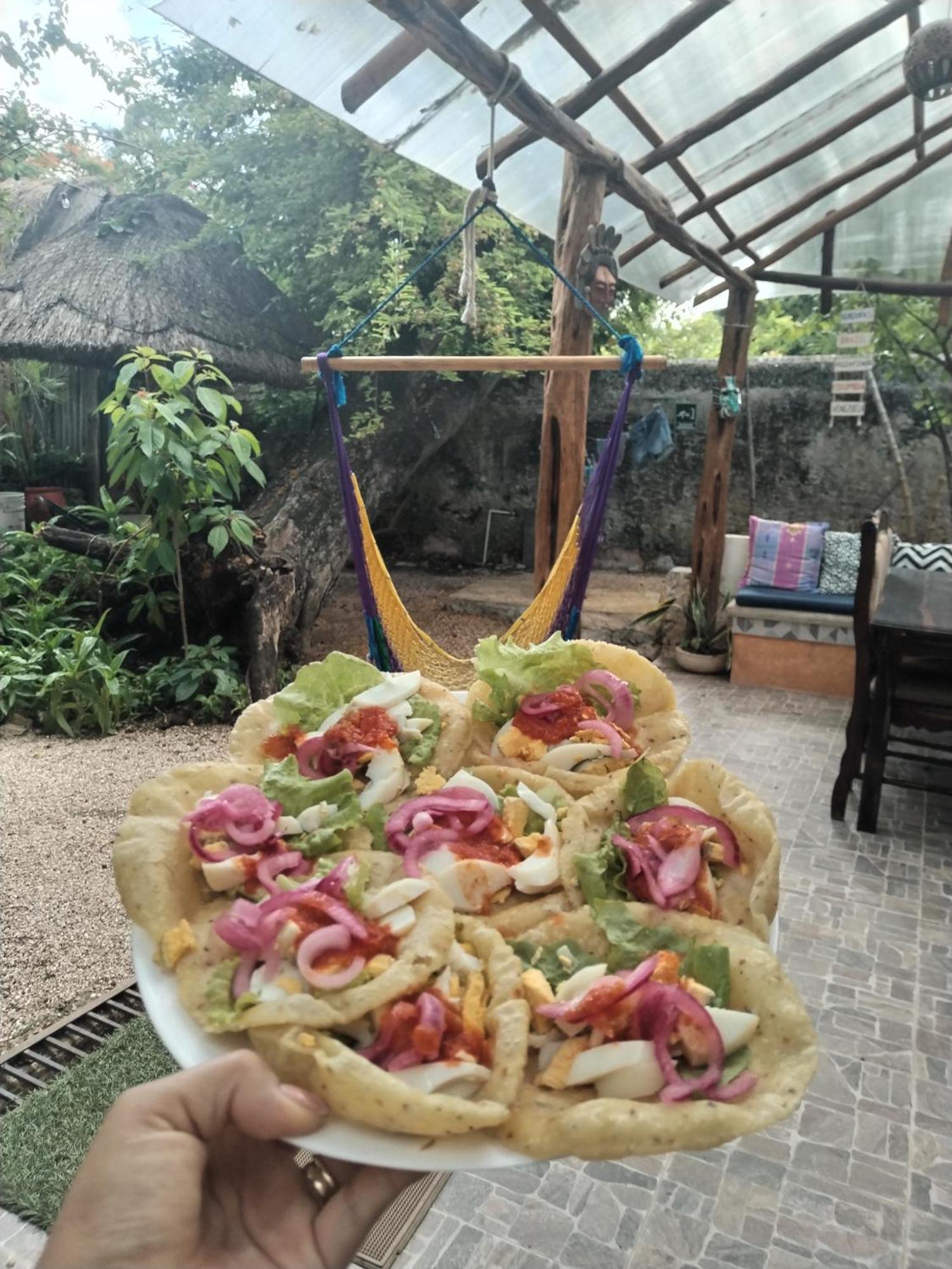 Hostel Casa Xtakay วัลลาโดลิด ภายนอก รูปภาพ